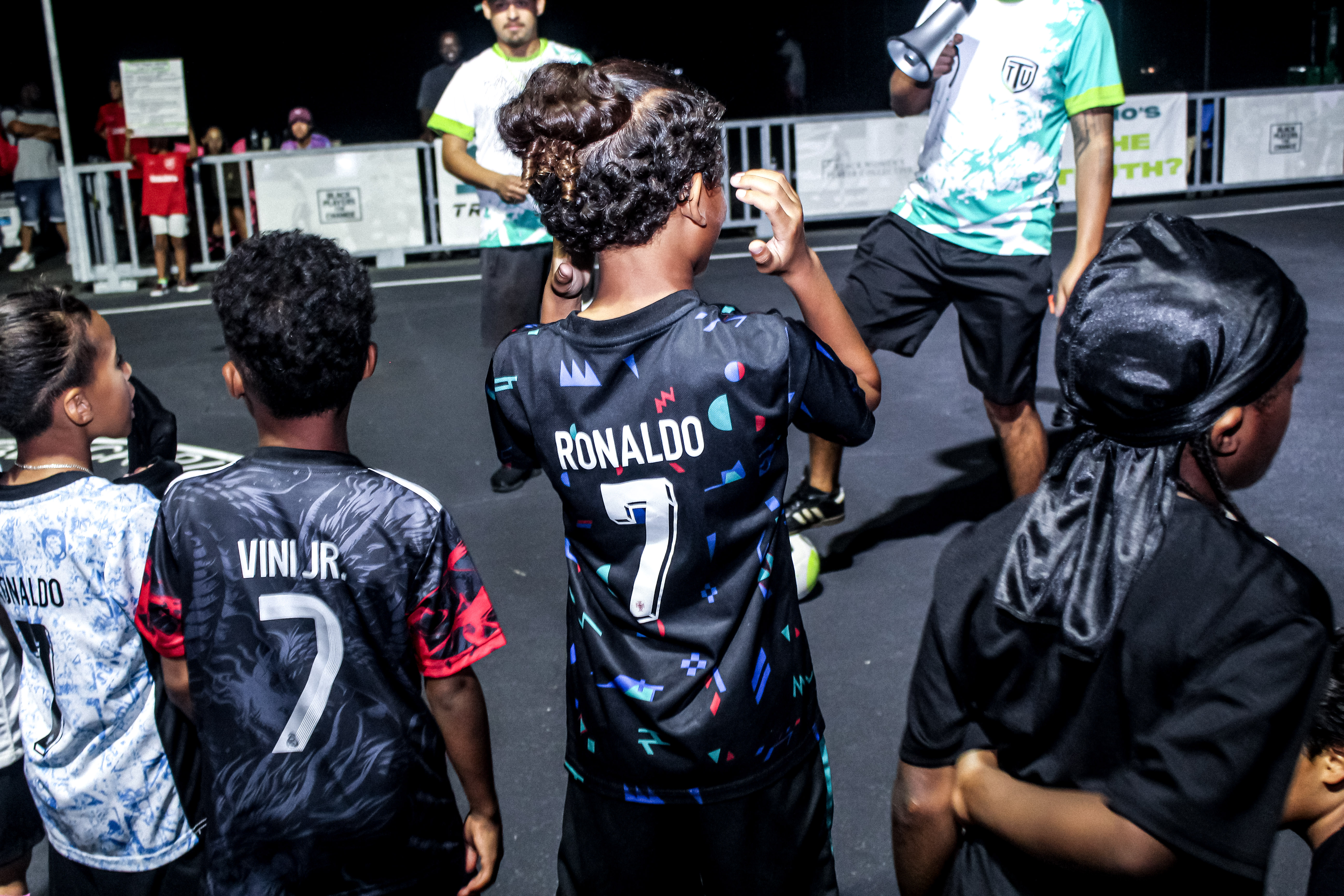 Player working through 1v1 ball mastery during our Saturday clinic