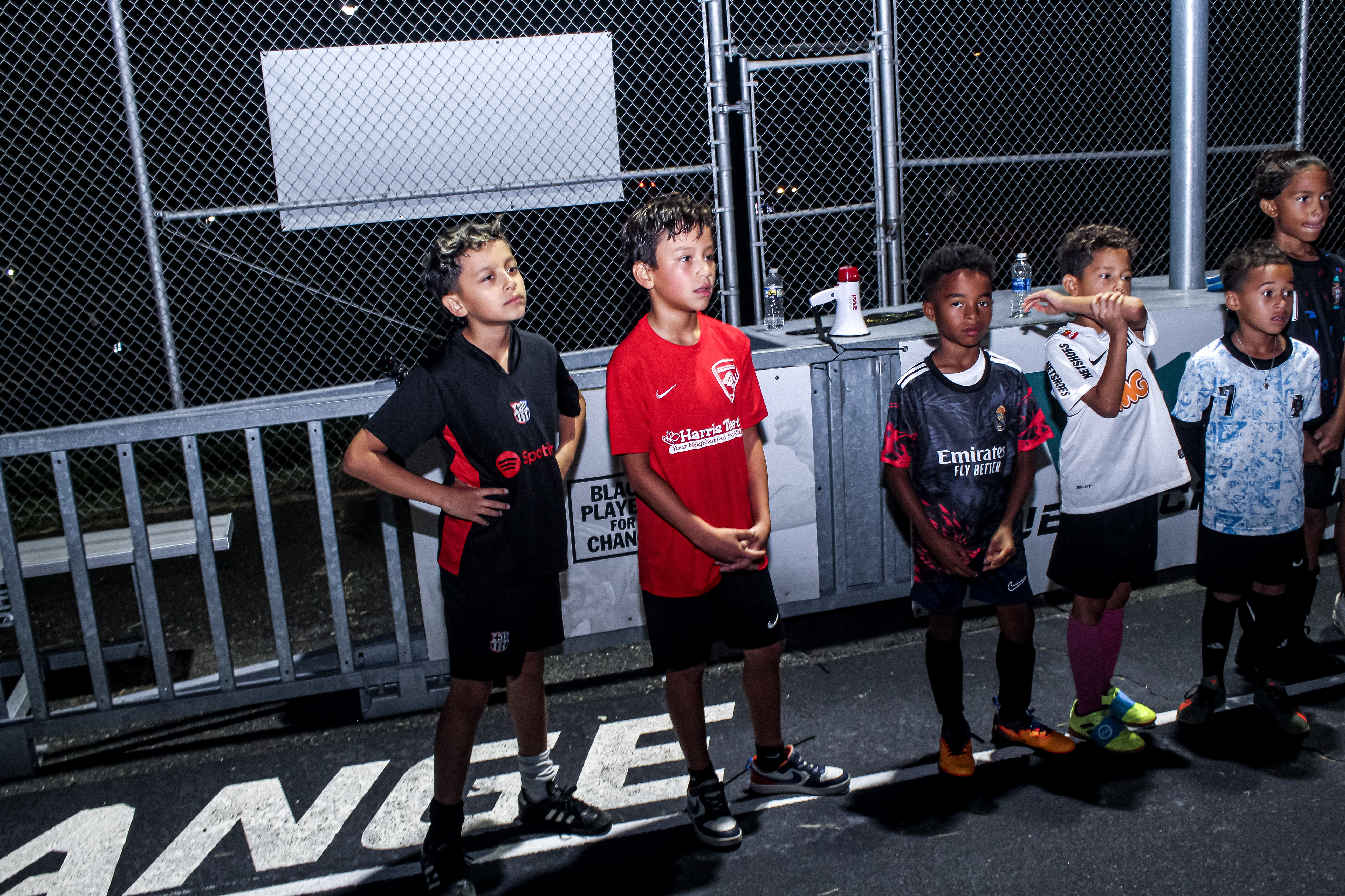 TrueTouch United keeper exploding to a quick-fire shot