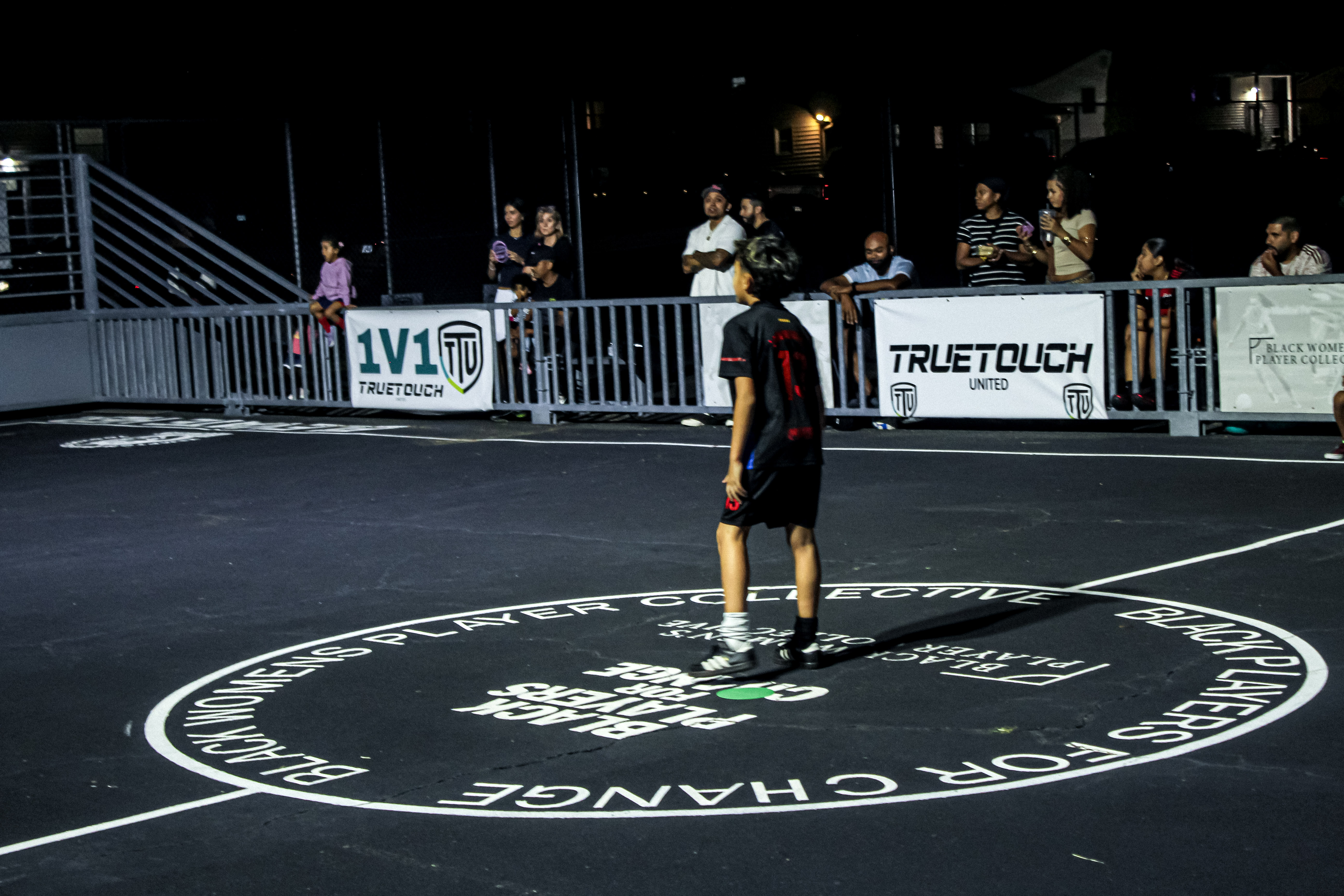 Skills challenge finisher throwing up a smile for the camera